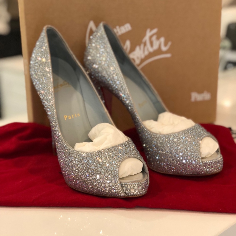 Christian Louboutin Very Riche 120 Suede Burma